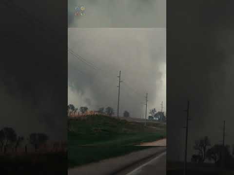 Dangerous Tornado Almost Hits Farm House in Nebraska – May 12th 2023