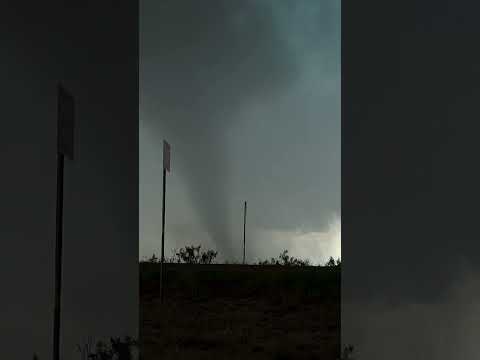 Phenomenal Tornado in Fort Stockton Texas What a Sight!!!!! #shorts