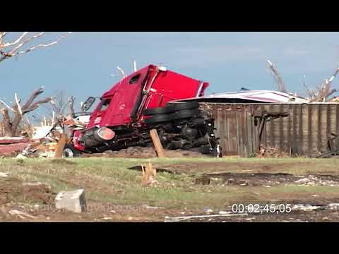 Archive Footage – Greensburg, Kansas EF5 Tornado Aftermath, 5/10/2007