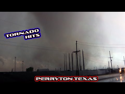 Perryton Texas Raw Long Full Tornado Stock Footage Catalog, 6/15/2023