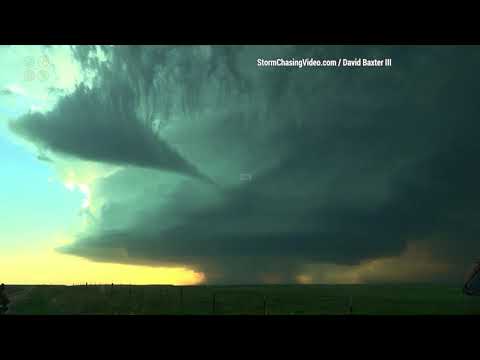 Epic Structure and Rope Tornado near Kimball Nebraska