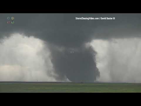 Large Tornado On The Ground South Of Kimball, NE – 6/28/2023