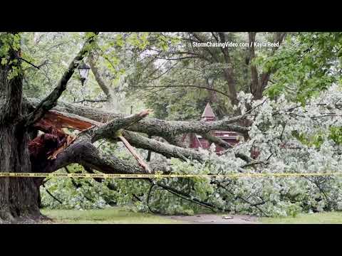 Derecho Aftermath (huge wind event) hits Eastern Indiana – 6/29/2023